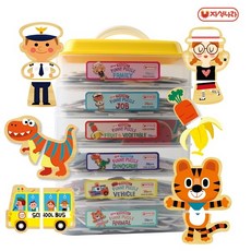 JB-NEW 자석 퍼니퍼즐(택1) 자석퍼즐/자석나라/과일/동물, 탈것