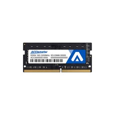16GB DDR4 3200MHz JEDEC PC4-25600 CL22 SODIMM 1.2V 260 Acclamator (16GB x 1 호환 노트북 용