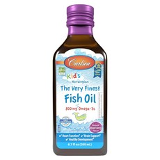 칼슨랩스 키즈 노르웨지안 더 베리 파이니스트 피쉬 오일 800mg 내추럴 믹스드 베리 플레이버, 200ml, 1개
