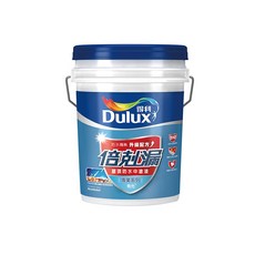Dulux 得利 倍剋漏屋頂防水中塗漆, 1桶, 冰雪白, 18.9L