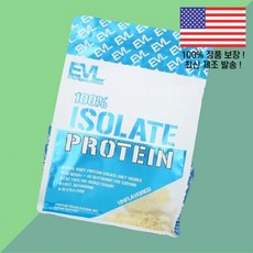 에블루션 뉴트리션 분리 단백 프로틴 100% 무향 1파운드 454g EVL Isolate Protein Unflavored 1lb