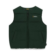 매장정품 [내셔널지오그래픽키즈]K254UDV910 헤론 경량 구스 다운 베스트 DGREEN