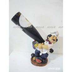 House傢飾館 廚師抱瓶酒架 限量款/新發售, 1個