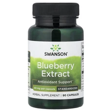 몸관리하세요 겨울입니다 Swanson 블루베리 추출물 표준화 60mg 캡슐 90정 특별관리진행, Swanson블루베리추출물표준화60mg캡슐90정, 1개