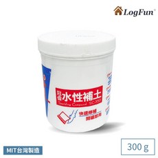 樂客 修補填縫裂縫石膏板木頭磚石鋼筋水泥表面, 1個, 水性補土 300g