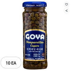 고야 논퍼레일 케이퍼 절임, 111g, 10개