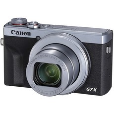 Canon PowerShot G7 X Mark III 數位相機，輕巧便攜，高畫質錄影，翻轉螢幕自拍方便, PowerShot G7X Mark III 銀色