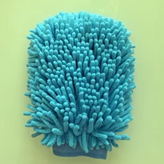 실용적인 세차 장갑 셔닐 와이퍼 자동차 청소 수건 먼지 세탁기 액세서리