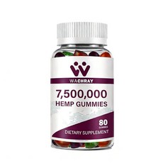 WACHRAY Fruit Gummies 저설탕 훌륭한 맛(복숭아)