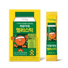[에치와이] 유기농 하루야채 젤리스틱 2박스, 225g