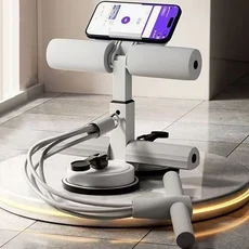 다기능 싯업 기구 이중 흡착식 발목 지지대 조절 가능한 플랭크 운동 홈짐용