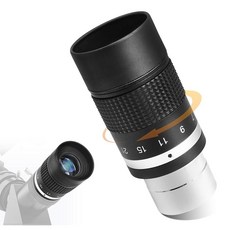 ASTROMANIA 망원경용 3.2CM(1.25인치) 7-21MM 줌 접안렌즈, 721mm