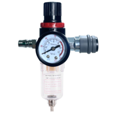 삼성콤프 일체형 에어필터 유수분리기 콤프레샤 수분제거 압력 조절, 1개, 본품(배터리없음)