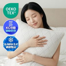 냉감 베개커버 밴딩 쿨 KC유아인증 커버