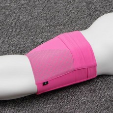 러닝 마라톤 러닝벨트 가방 러닝백 밴드 케이스 피트니스, 1개, 진분홍