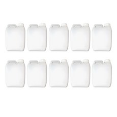 4리터 직사각 말통 10개입 플라스틱통 소스통 약수통 캠핑물통 보관 용기, 4L 직사각 말통 / 10개, 10개