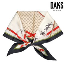 닥스 마름모 실크 스카프 SKD215 388767