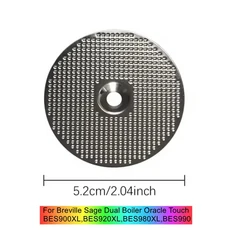 Breville BES900/920/980/990 커피 머신 샤워 스크린 퍽 브루잉 헤드 필터 메쉬 정밀 부품, 03 For Breville BES920, 01 빠른, 02 YS-52mm Filter