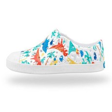 Native Shoes JEFFERSON KIDS 兒童 恐龍世界 白色, 1個, 白,C13
