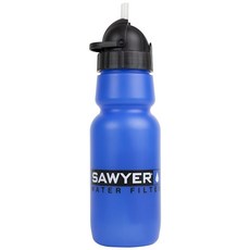 Sawyer Products SP140 개인용 물병 필터 1 005.5ml(34 온스) 블루, Sawyer Products SP140 개인용 물병 필