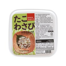 [진짜 문어로 만든] 명품 타코와사비, 1개, 500g