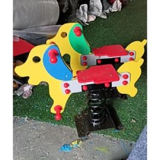 동물 스프링 시소 야외 공원 광장 놀이터 리조트 펜션, 1개, 13