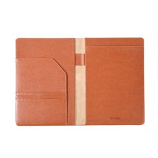 톤랜드 베이직 가죽 메모패드, 브라운, 1개, 1매