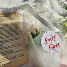 장미 비누꽃 선물 박스 로즈데이 스승의날 결혼기념일 생일 기념일, 핑크, 1개