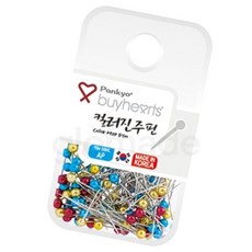 글샵 진주핀 컬러 옷수선핀