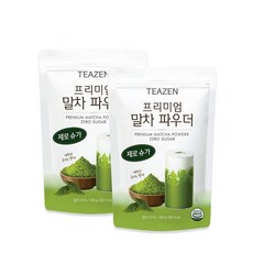 티젠 프리미엄 말차 파우더 제로슈가, 300g, 2개, 1개입