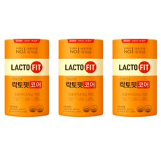 락토핏 코어 120g x 3개