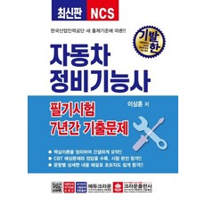 2021 NCS 기발한 자동차정비기능사 필기 7년간 기출문제, 크라운출판사