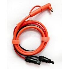 태양열 커넥터와 DC 8mm 어댑터 케이블 5M16.4FT 12AWG14AWG 태양광 케이블 커넥터 - DC8020DC7909 태양광 패널용 Jackery BLUETI Anke, 4.92 FT