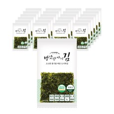 [24봉+24봉]트레이없는 참기름 바른 고소한 도시락김, 48개, 4g