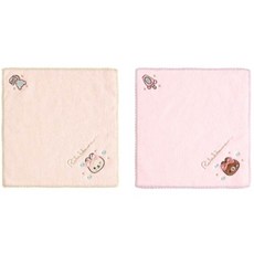 리락쿠마 캐릭터 미니 핸드타올 손수건 25cm(메이크업) (일))