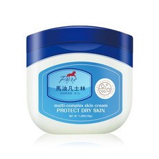 Pure 馬油凡士林 滋潤保濕護唇膏乾燥肌適用, 1個, 50g, 無
