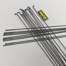 라이트 필러 TB2015 자전거 스포크 블랙 14게이지 PSR 트리플 버티드 2015 스테, 15pcs Straight ll