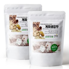늘해찬 볶은 계피생강차 티백 전통차 허브차 티백 대용량, 1.2g, 50개입, 2개
