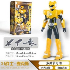 台灣熱賣 迷你特工隊 機甲變形機器人 黃金版金剛麥克斯弗特露西人偶, 麥克斯8713, 1個