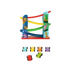 3살남아 장난감 레이싱트랙 미니차6p 교통놀이 놀잇감 유아용 역할, 1개