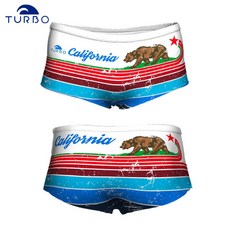 터보스윔 남자 수영복 숏사각 탄탄이 빅사이즈 슈퍼탱크플러스 캘리포니아 베어 73014323