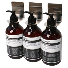 로맨틱노벰버 520ML 브라운 욕실디스펜서&디스펜서 홀더, 브라운 라벨2화이트 & 홀더(크롬) 3P 세트, 1개