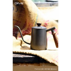 Driver Premium(德川)原木細口壺600ml, 1個
