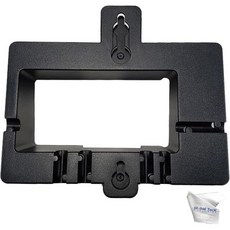 이엘링 벽걸이 브라켓 Yealink Wall Mount Bracket 전화기용 T43U T42S T44W T44U T40P T41P T42G용 글로벌 테크 마이크로파이버 천, 마운트 (1개)