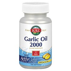 KAL 大蒜油軟膠囊 2000mg, 1個, 100 件