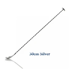 30/40cm 스테인레스 스틸 머들러 바 칵테일 믹싱 나선형 패턴 셰이커 구리 도금