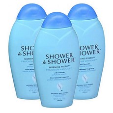 샤워투샤워 앱소번트 바디 파우더 모닝 프레시 라벤더, 226g, 3개