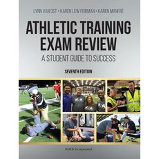 (영문도서) Athletic Training Exam Review: A Student Guide to Success Paperback, Slack, English, 9781630918934