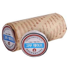 태영 전기 절연용 고무테이프 씰링 방수 19mm x 5M 10개입, 1개