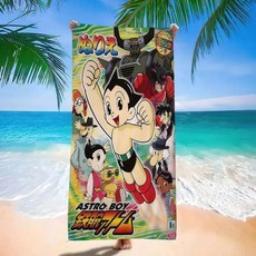 담요 빠른 건조 비치 타월 대형 프린팅 초흡 수영장